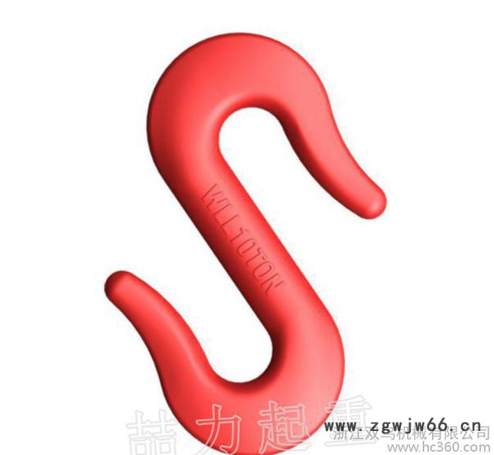 1T吊装索具s钩工业锻造索具吊钩图2