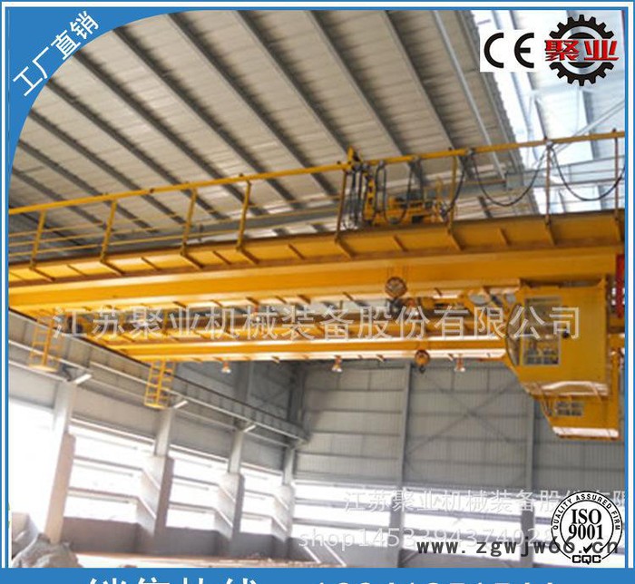 无锡吊机装卸货物 QD-100/20-125/30吨吊钩桥式起重机 桥式起重机图2