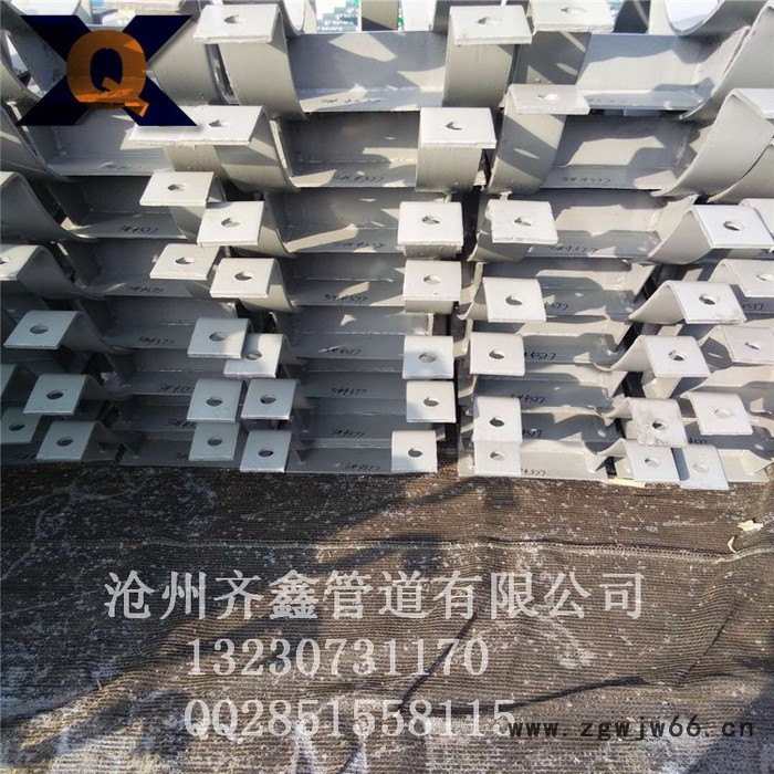 齐鑫ZK-1、ZK-2、ZK-3型卡箍型止推管托，欢迎采购图2