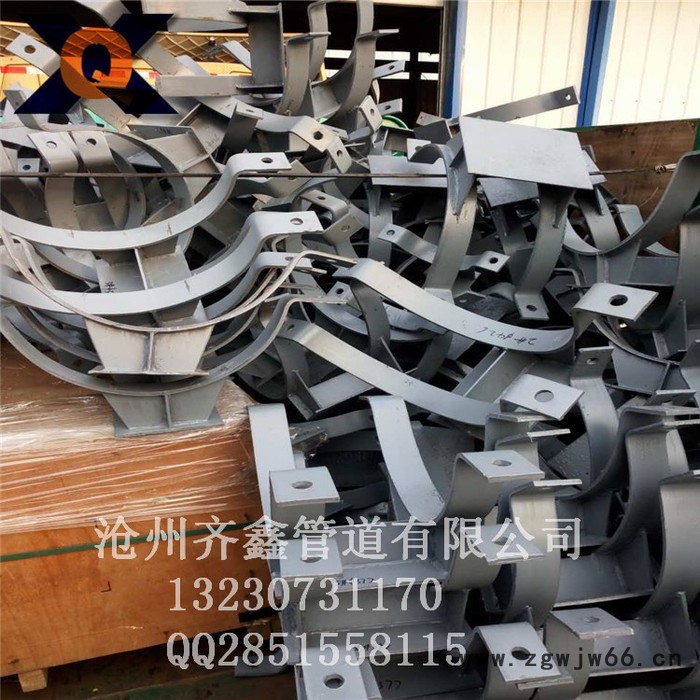 齐鑫ZK-1、ZK-2、ZK-3型卡箍型止推管托，欢迎采购图3