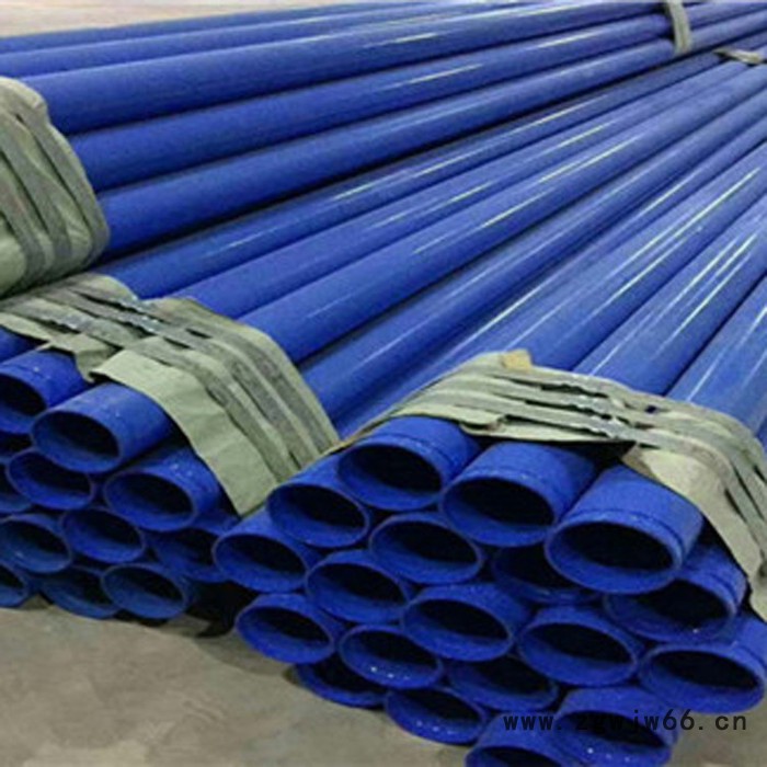 给水内外涂塑复合钢管 给水内外涂塑 消防专用涂塑 卡箍连接内外涂塑图2
