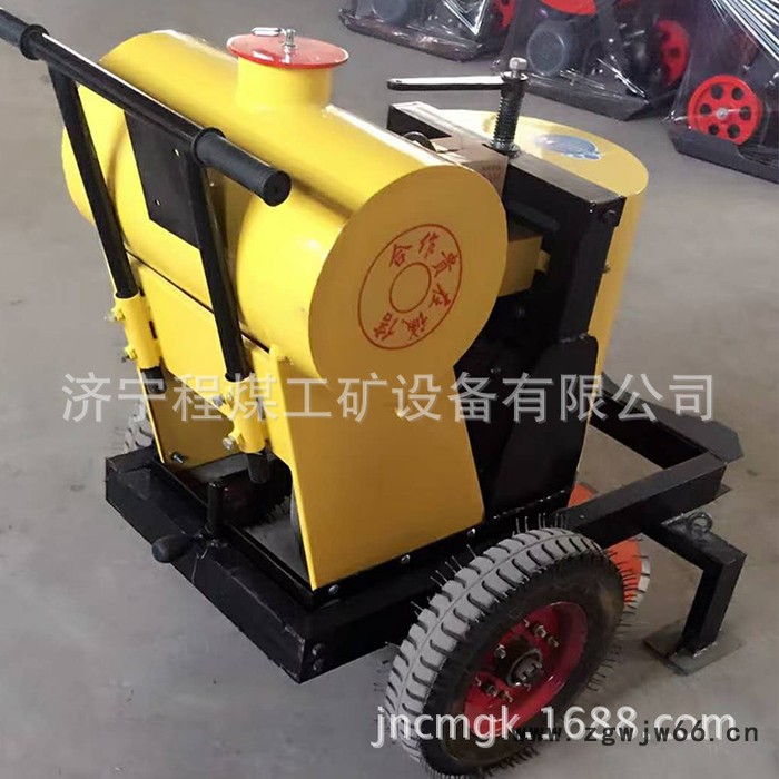 卡箍式轮胎切桩切割机小型手推式木桩机手推式路面切桩机混凝土切图1