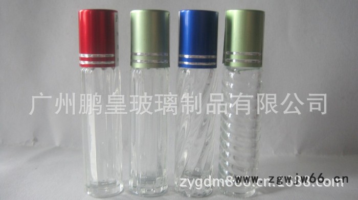 高白料玻璃滚珠瓶 香水滚珠瓶  玻璃瓶图2
