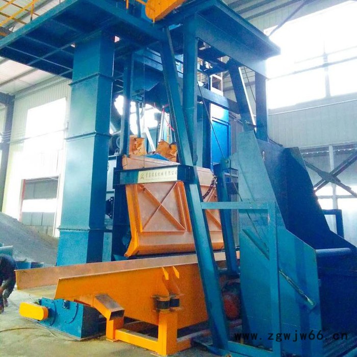 供应抛丸机  吊钩QT37抛丸清理机 通过式抛丸机、钢履带抛丸机图2