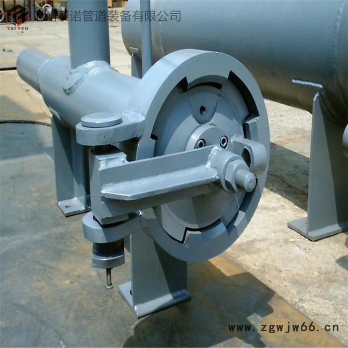 厂家供应 DN300立式三瓣卡箍型快开盲板 适用燃气管道图6