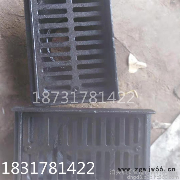 泊昊DN150铸铁地漏 卡箍连接地漏 加长地漏  不锈钢地漏图3