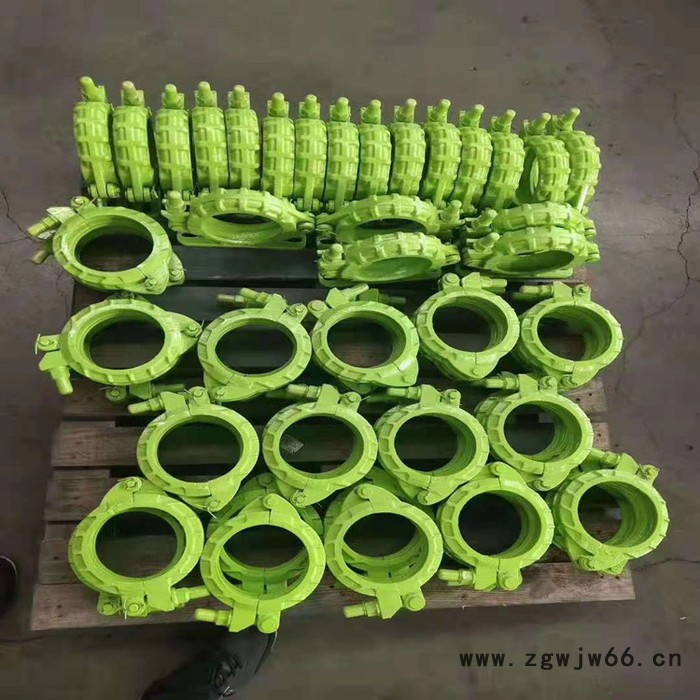 友聚厂家 泵车管卡 125高压管卡 砼泵卡箍 混凝土泵车管卡 规格多样图4