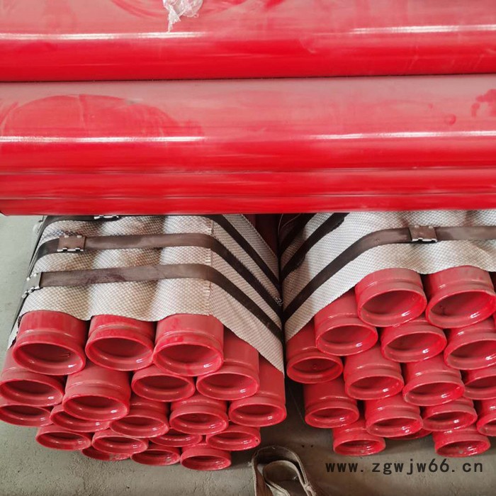 给排水涂塑复合钢管 给排水涂塑 环氧树脂粉末涂塑 卡箍连接内外涂塑图5