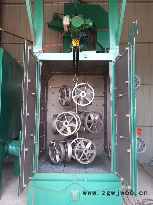 泊头胜发机械Q系列抛丸机 履带，吊钩，通过式等