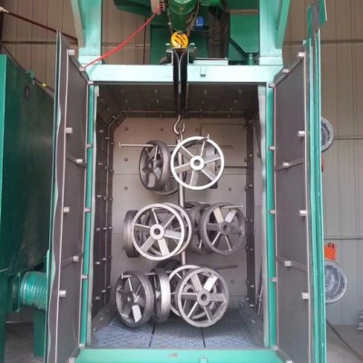 泊头胜发机械Q系列抛丸机 履带，吊钩，通过式等