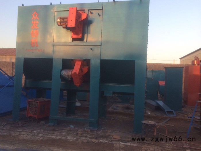 泊头胜发机械Q系列抛丸机 履带，吊钩，通过式等图3