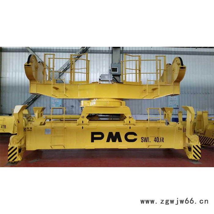 豫中 吊钩式旋转伸缩20ft40ft45ft吊具横移式图3