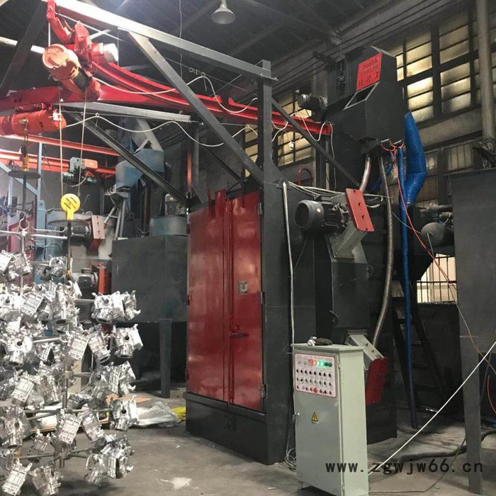 山东青岛华盛泰q3710.q3720.q3730 自动吊钩式抛丸机图2