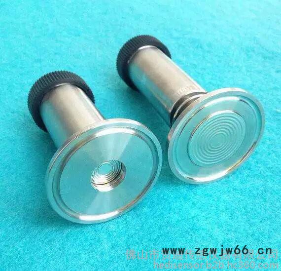 贺迪HDP503K卡箍式压力变送器，采用卡箍、活螺纹、宝塔嘴等不锈钢快速连接方式，以满足不同的安装须求.图3