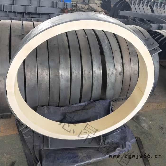 陕西 卡箍型管托 硬质聚氨酯保冷管托  志昂管道图2