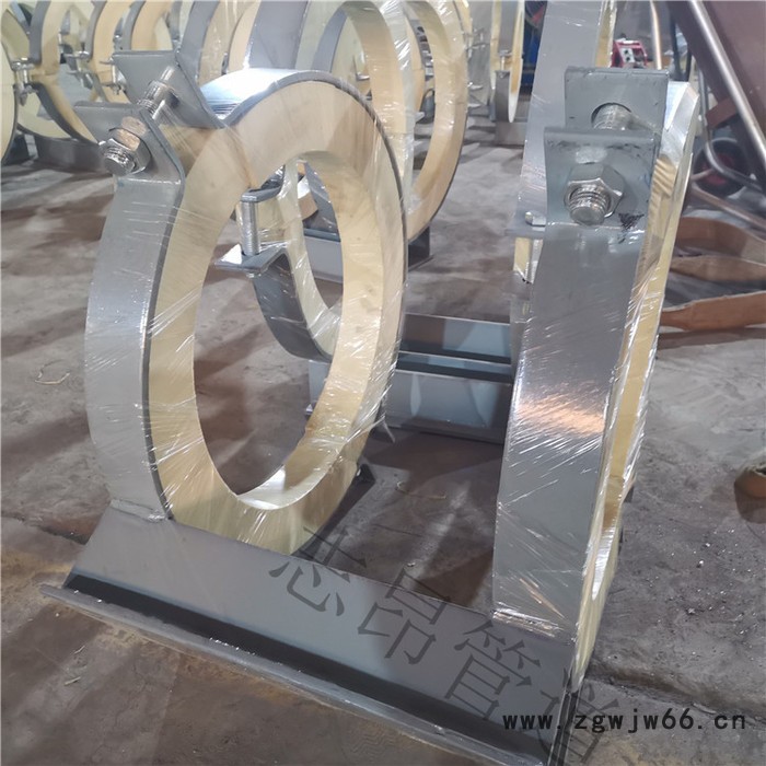 陕西 卡箍型管托 硬质聚氨酯保冷管托  志昂管道图8