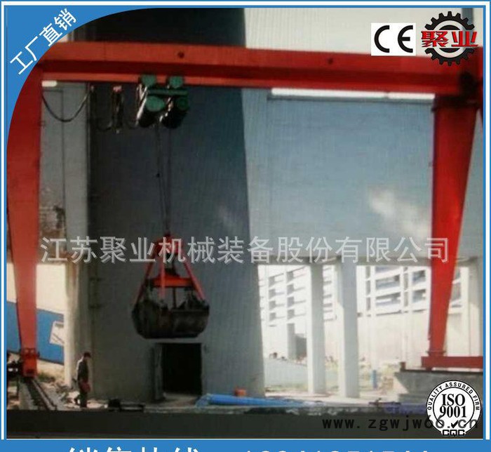 无锡吊机 吊钩吊MHB型5-10吨电动葫芦半门式起重机 装卸货物 吊机图3