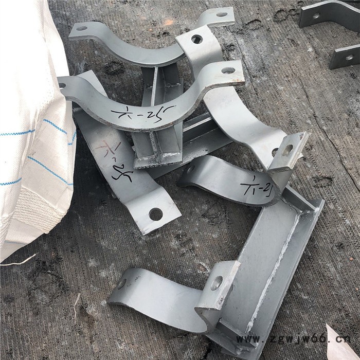 ZK-1卡箍型止推管托 S1-15-55卡箍型止推管托 河北厂家供应图2