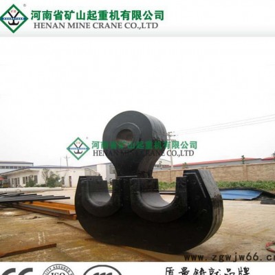 销售定制 重型吊钩组 起重机行车吊索具 100吨双钩吊钩组