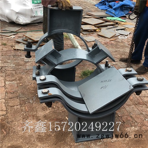 齐鑫直供 ZK-2止推管托 卡箍型止推管托 卡箍型导向管托 导向管托 厂家自产自销图4