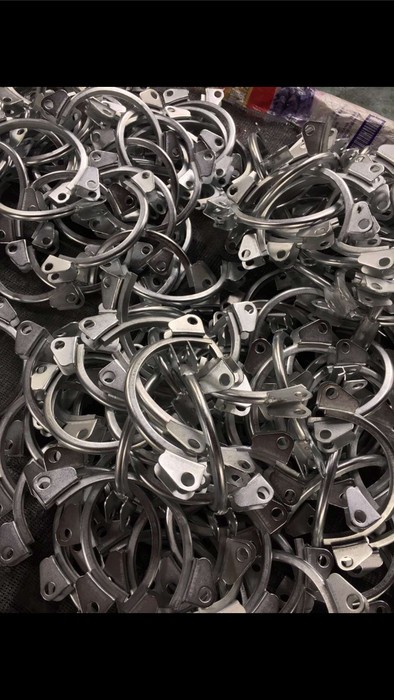 不锈钢SS304/316/316L德标沟槽抱箍/卡箍 都有生产 不锈钢沟槽抱箍卡箍图2