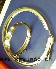 不锈钢SS304/316/316L德标沟槽抱箍/卡箍 都有生产 不锈钢沟槽抱箍卡箍图3