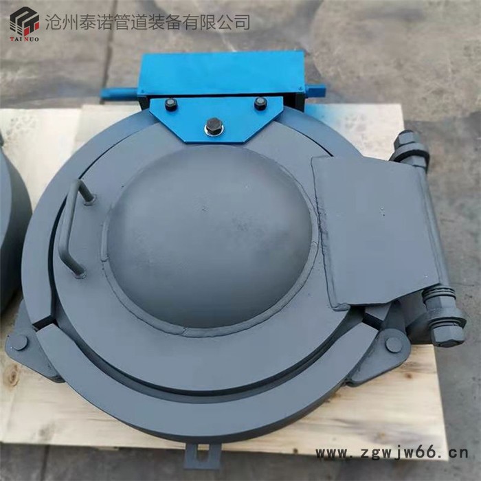 加工定制 DN600卡箍型快开盲板 L245管线钢材质图4