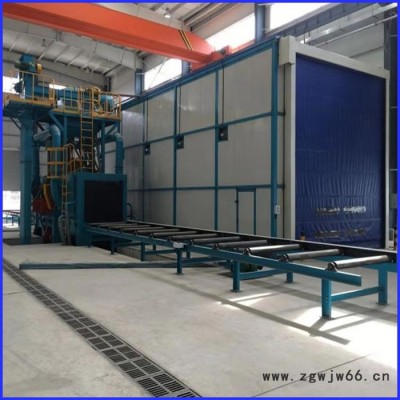 吊钩抛丸机 辊道式抛丸机 抛丸机厂家 北京利锋志同 **