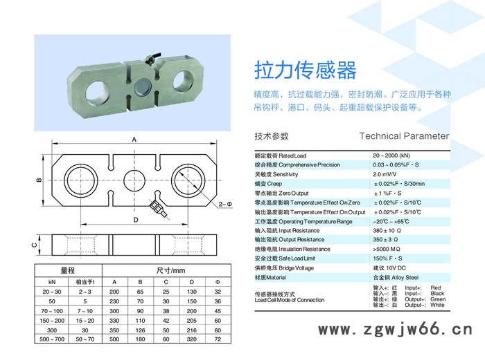 天光TJL-7拉力传感器 广泛应用于各种吊钩秤，港口，码头，起重超图2