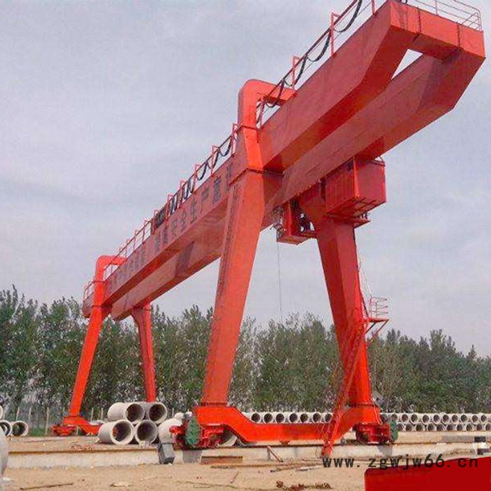 定制 电动双梁吊钩门式起重机 10吨室外露天双主梁龙门吊图8