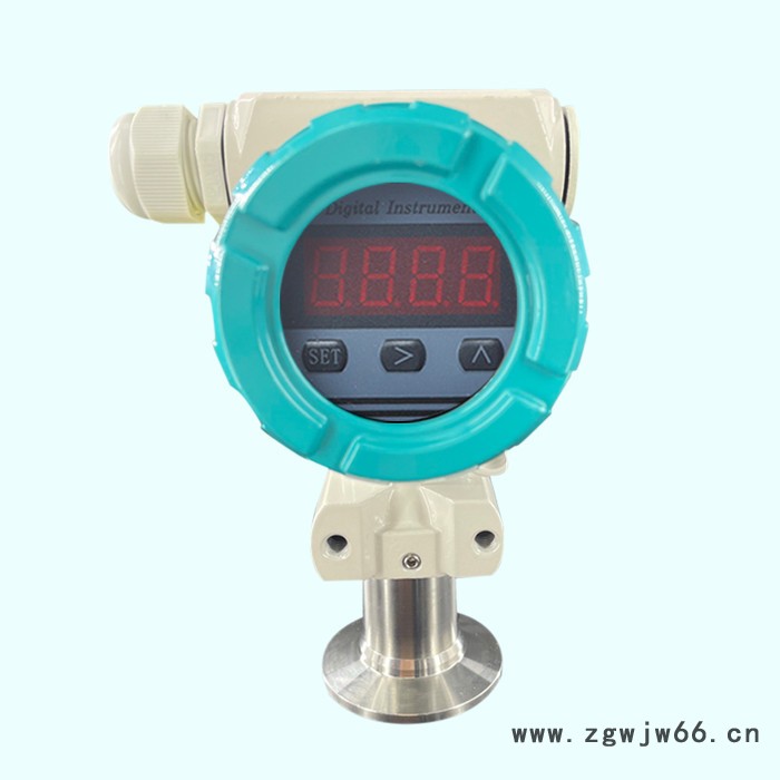 LCD数码管显示卫生卡箍型2088数码显示压力变送器进口扩散硅高精度数字智能工程用图4