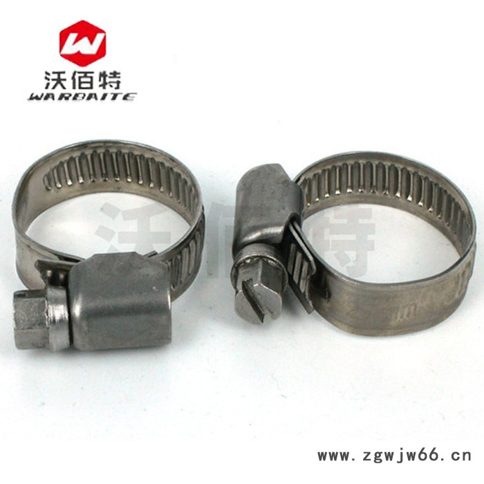 304不锈钢 卡箍喉箍抱箍 不锈钢 卡管德式喉箍管夹管箍全规格图3