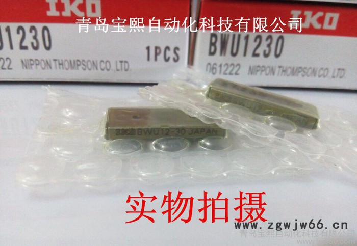 IKO滚珠滑组 BWU1230  现货销售 IKO滚珠滑台图3