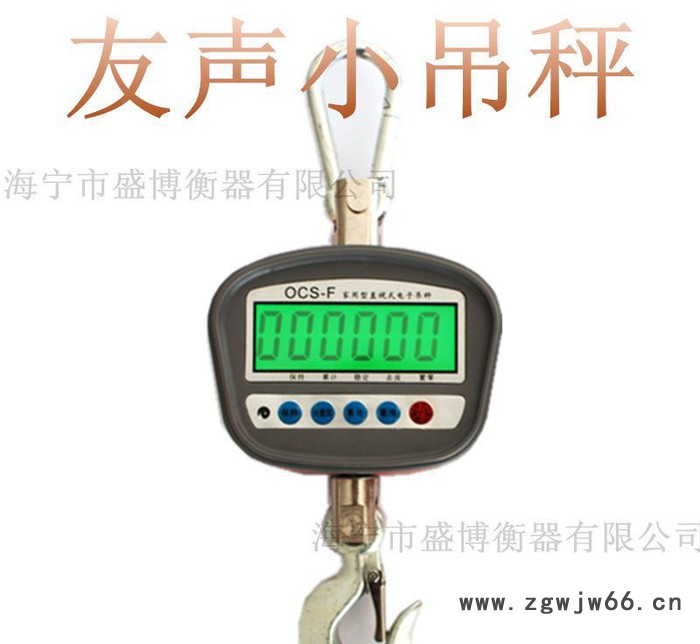 特价上海友声家用型电子吊钩秤手提秤吊秤500Kg电子吊秤