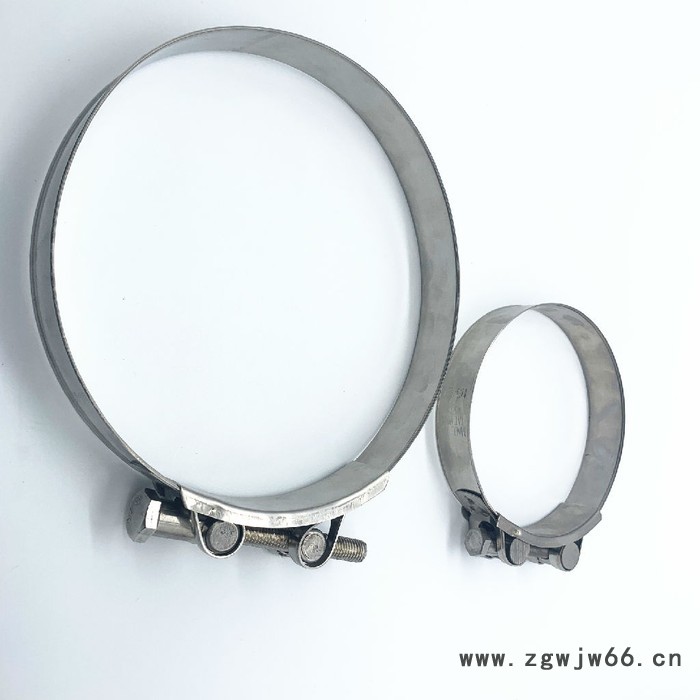 不锈钢卡箍_优固紧固 强力喉箍 天津美式喉箍 抱箍批发图3