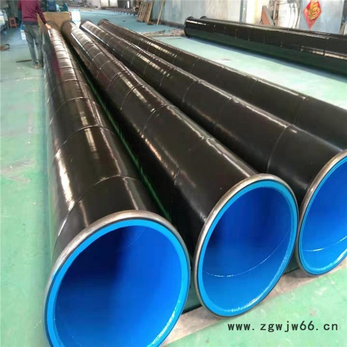 煤矿涂塑钢管 卡箍连接涂塑钢管 永跃厂家图2
