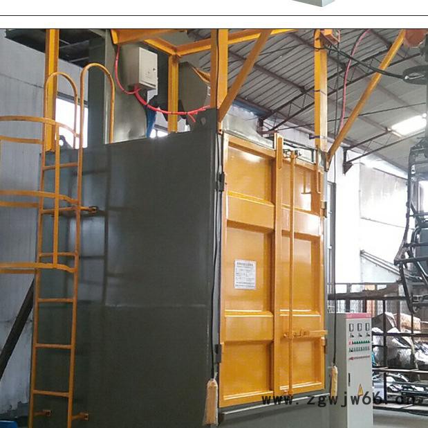 【龙汉铸造** 抛丸清理机Q3710吊钩式抛丸机 除锈抛光设备抛丸机定制图2