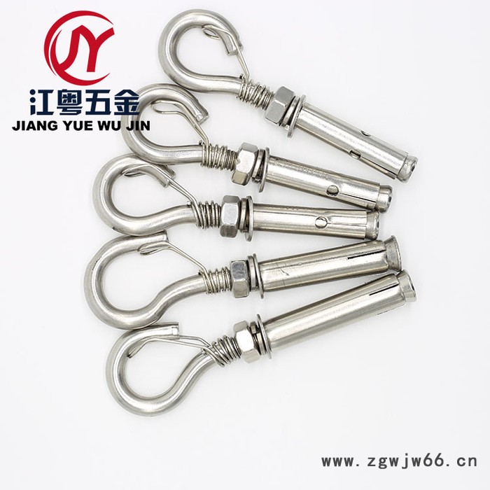 304不锈钢拉爆钩316不锈钢膨胀钩螺丝吊扇钩定制带钩膨胀螺丝广告吊钩图2