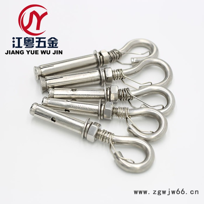 304不锈钢拉爆钩316不锈钢膨胀钩螺丝吊扇钩定制带钩膨胀螺丝广告吊钩图5