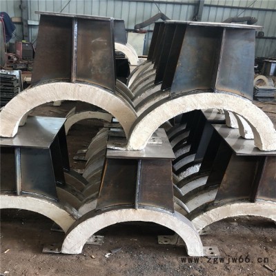 河北厂家供应ZK-1卡箍型止推管托  管道弹簧支吊架 蛭石隔热管托