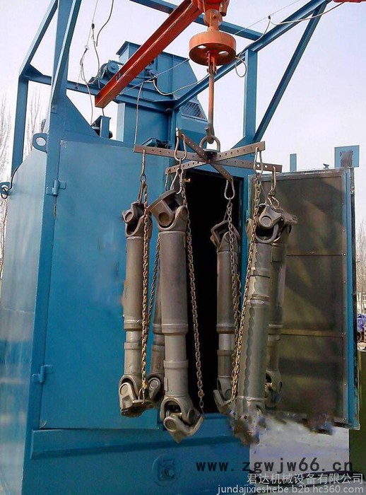 泊头君达生产供吊钩式抛丸清理机 电动葫芦吊钩式抛丸机 可根据需求定制图3