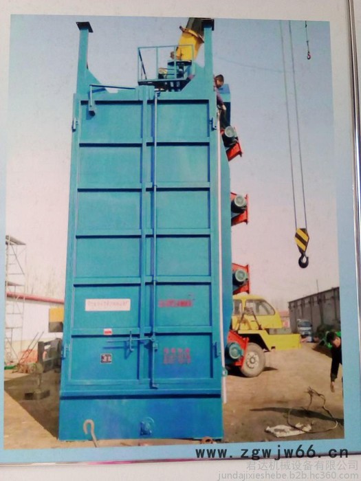 泊头君达生产供吊钩式抛丸清理机 电动葫芦吊钩式抛丸机 可根据需求定制图4