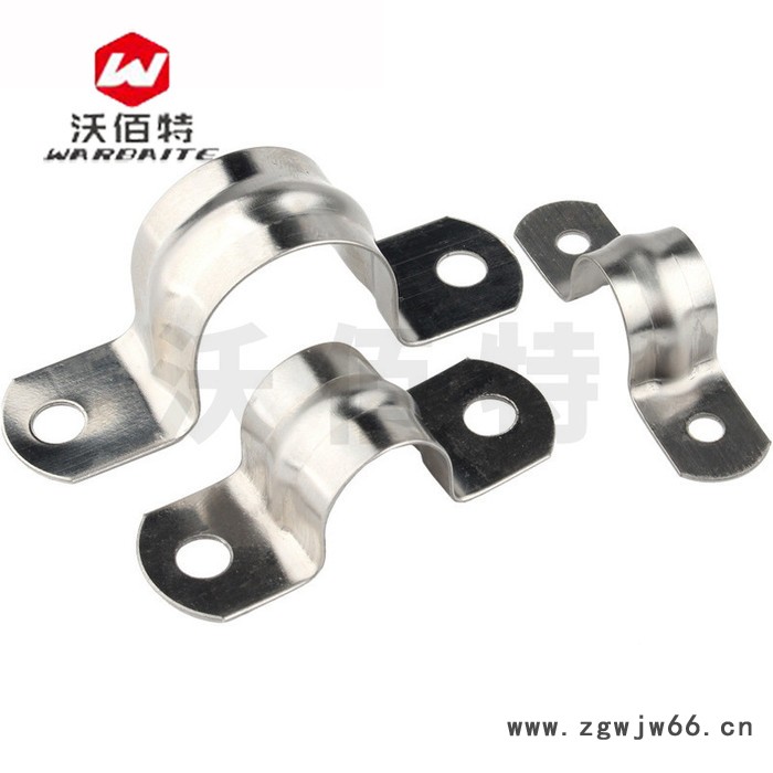 304不锈钢 U型管卡骑马管箍支架管扣喉箍水管夹卡扣U形卡箍抱箍图4