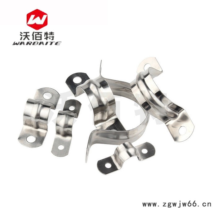 304不锈钢 U型管卡骑马管箍支架管扣喉箍水管夹卡扣U形卡箍抱箍图3