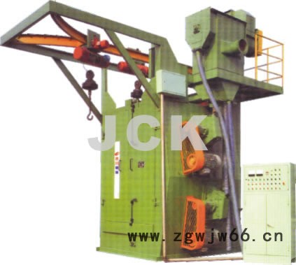 供应吉川牌JCK-Q372/Q376/378抛丸机 吊钩抛丸机图2