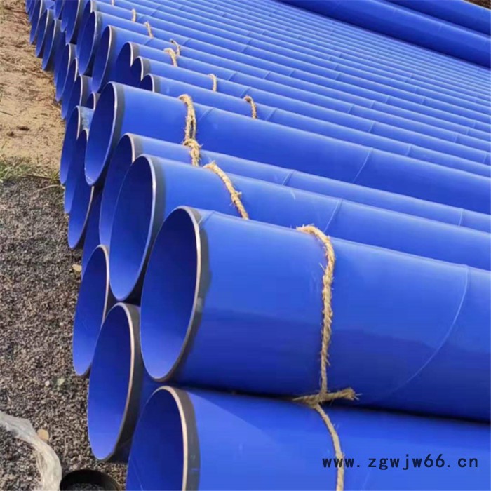 河南 卡箍连接涂塑钢管 双面涂塑钢管 浩迪厂家图2