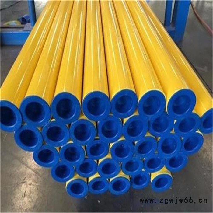 河南 卡箍连接涂塑钢管 双面涂塑钢管 浩迪厂家图4