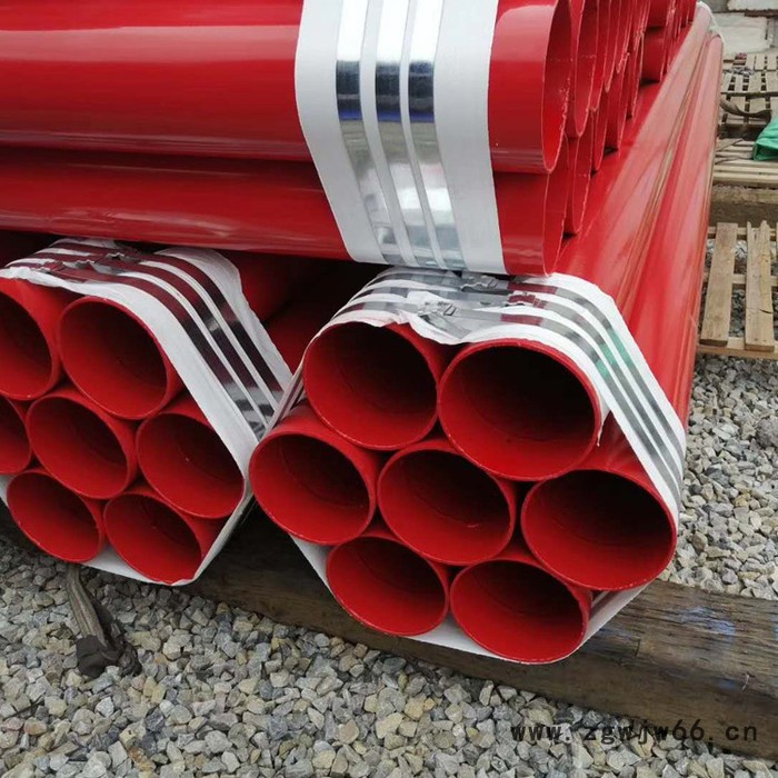 给排水涂塑复合钢管 大口径涂塑 消防埋地管道用涂塑 卡箍连接内外涂塑图5