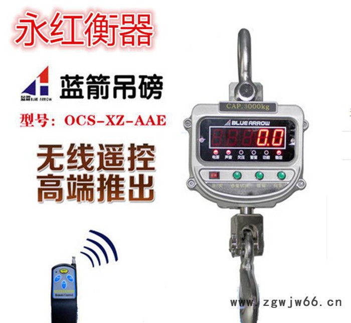 浙江蓝箭高精度直视电子吊秤 3吨5吨10吨15吨旋转式称重吊钩秤吊称摇控距离30m