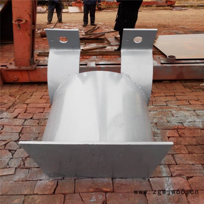 卡箍型滑动管托DN300止推挡块 导向管托DN300 可标准定制 河北厂家图3